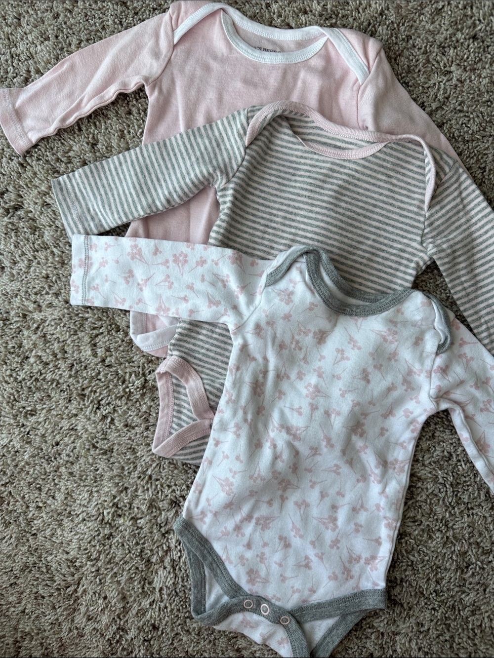 Burt’s Bees Baby 3-pack bodysuits